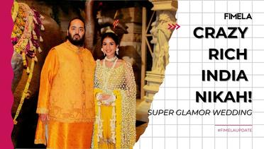 Pernikahan Glamor Crazy Rich India, Anant Ambani dan Radhika Merchant