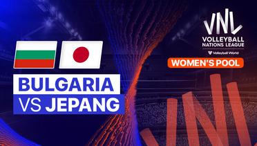 Bulgaria vs Jepang - Full Match | Women's Volleyball Nations League 2024