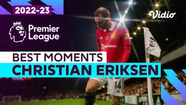 Aksi Christian Eriksen | Fulham vs Man United | Premier League 2022/23