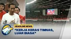 Timnas Menang, Jokowi Puji Kerja Keras Timnas Garuda