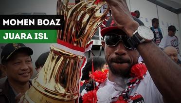 Untold Story, Momen Bahagia Boaz Solossa Saat Juara Liga Super Indonesia