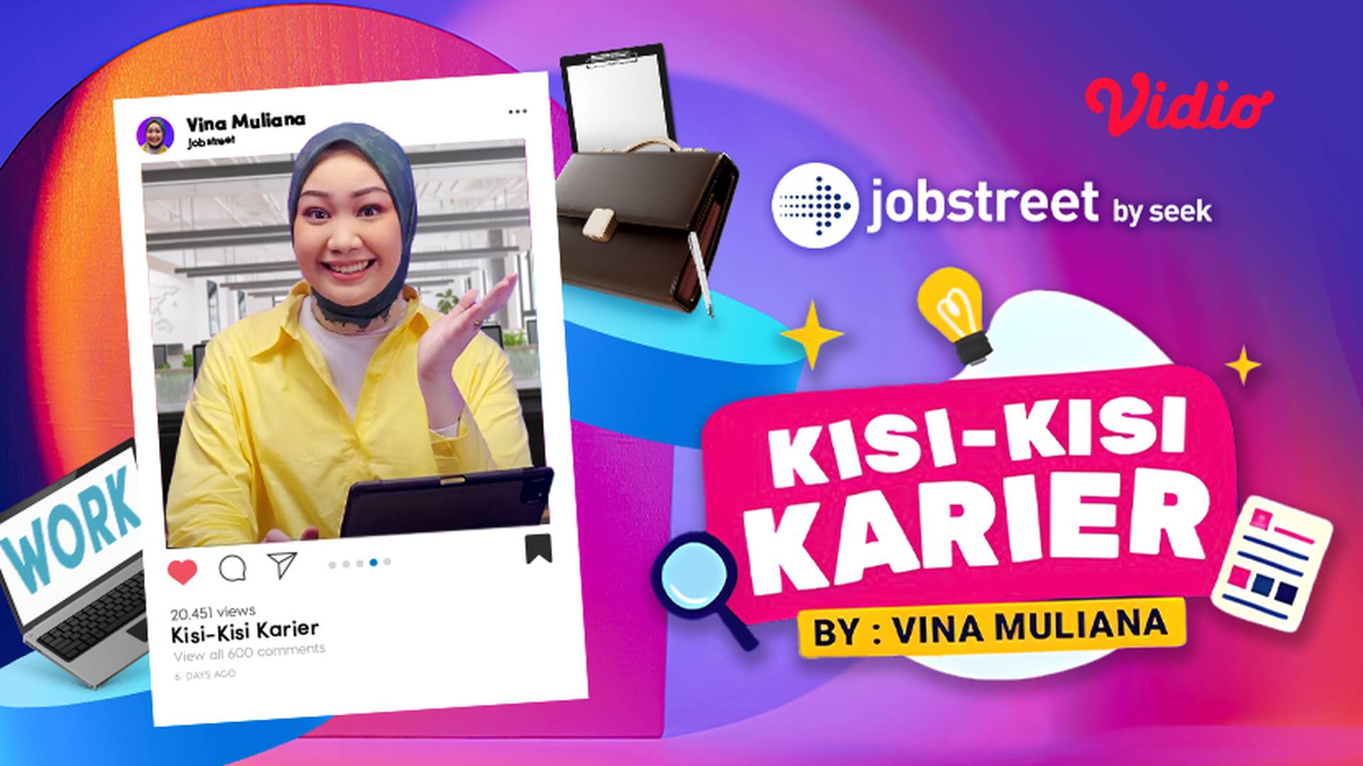 SeekMax - Kisi-Kisi Karir Vina Muliana