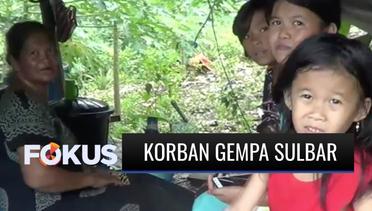 Bantuan Tersendat Tebing Longsor, Korban Gempa Sulbar Makan Ubi untuk Bertahan Hidup | Fokus
