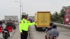 Perbaikan Jembatan Comal Pemalang Dikebut, Polisi Alihkan Arus Lalin