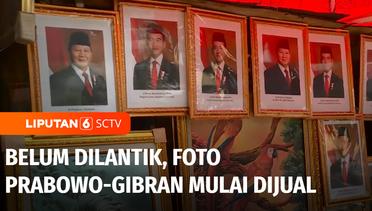 Live Report: Belum Dilantik, Foto Prabowo-Gibran Mulai Ramai Dijual | Liputan 6