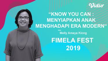 Menyiapkan Anak Menghadapi Era Modern bersama psikolog Melly Amaya Kiong | Fimela Fest 2019