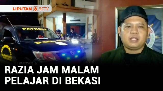 Razia Jam Malam, Puluhan Pelajar Kepergok di Warnet dan Rental Gim | Liputan 6