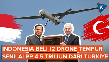 Prabowo Beli 12 Drone ANKA dari Turkiye Senilai Rp 4,5 Triliun