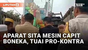 Viral Aparat Angkut Permainan Mesin Capit Boneka dari Warung, Tuai Pro-Kontra Warganet