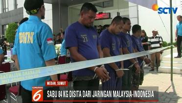 BNN dan PDRM Tangkap Sindikat Narkoba Jaringan Malaysia-Indonesia di Medan - Liputan 6 Pagi
