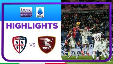 Match Highlights | Cagliari Calcio 1 vs 1 Salernitana | Serie A 2021/2022