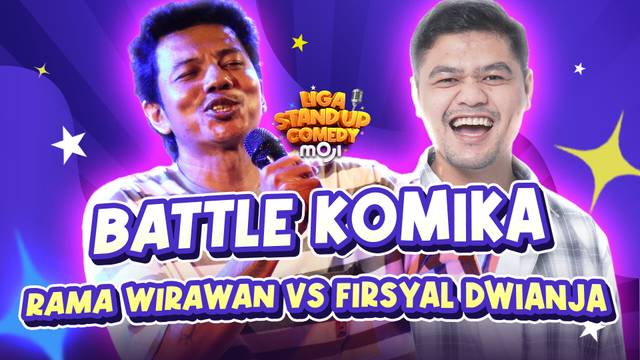 Rama Wirawan (Tangsel) vs Firsyal Dwianja (Jaktim) | Liga Stand Up Comedy Moji Episode 14