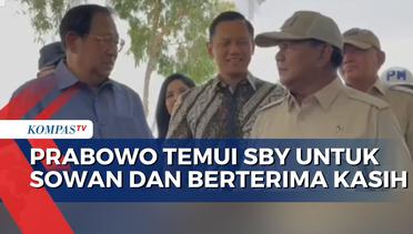 Unggul Hitung Cepat Pilpres, Prabowo Temui SBY untuk Sowan dan Berterima Kasih
