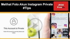 Cara Melihat Akun Private Instagram - Hack Instagram