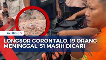 Update! Longsor Tambang Emas di Gorontalo, 19 Korban Meninggal Dunia, 51 Masih Dicari
