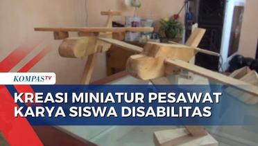 Belasan Siswa Disabilitas di Jambi Asah Keterampilan dengan Membuat Karya Miniatur Pesawat