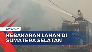 Kebakaran Lahan 2 Kabupaten di Sumsel Belum Pengaruhi Kualitas Udara Kota Palembang