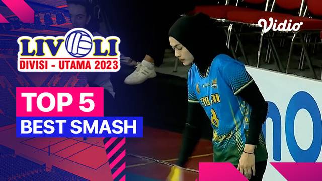 5 Smash Terbaik Hari Ke-16 | Livoli Divisi Utama 2023