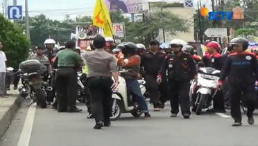 Tuntut UMK, Konvoi Ribuan Buruh di Bogor Ricuh - Liputan 6 Petang