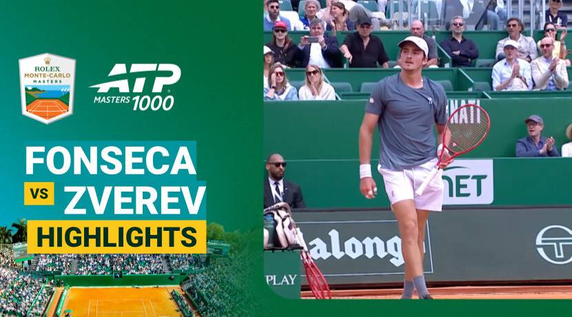 Joao Fonseca vs Alexander Zverev - Quarterfinals | ATP 1000: Rolex Monte-Carlo Masters 2026