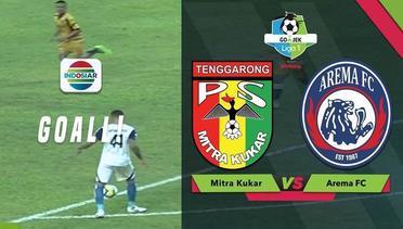 Goal Arthur Rocha - Mitra Kukar (3) vs Arema FC (3) | GoJek Liga 1 Bersama Bukalapak
