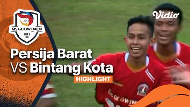 Highlight - Persija Barat 1 vs 0 Bintang Kota | Liga 3 2021/2022
