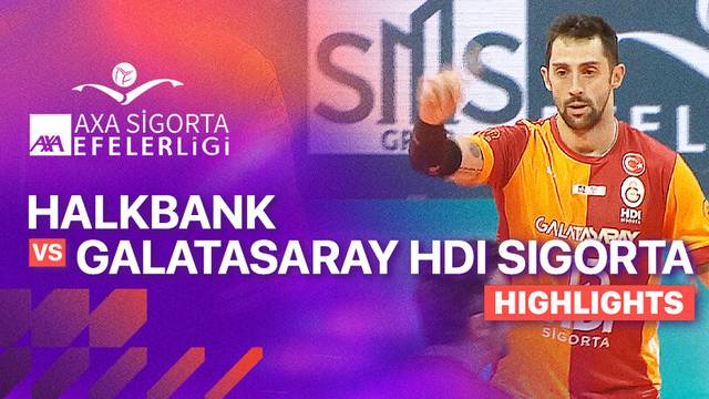 Halkbank vs Galatasaray HDI Sigorta - Highlight | Turkish Men's Volleyball League 2025/26