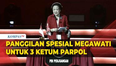 Panggilan Spesial Megawati untuk 3 Ketum Parpol Pendukung Ganjar