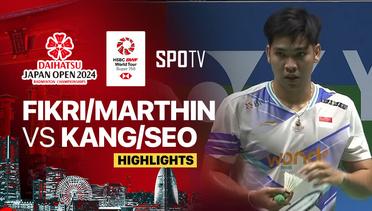 Muhammad Shohibul Fikri/Daniel Marthin (INA) vs Kang Min Hyuk/Seo Seung Jae (KOR) - Highlights | Daihatsu Japan Open 2024 - Men's Doubles Semifinal