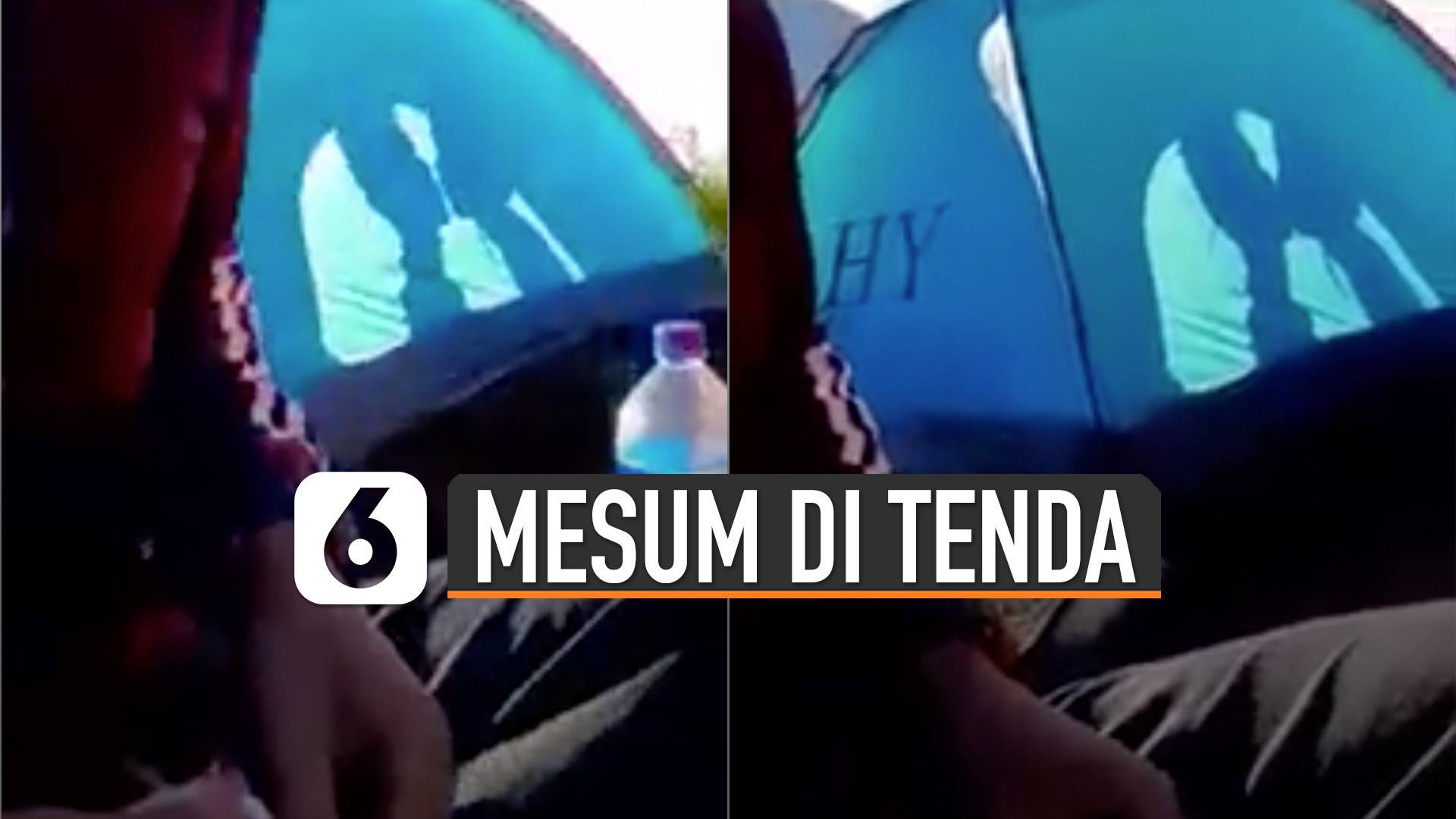 Viral Dua Sejoli Mesum di Tenda, Tak Sadar Bayangannya Jadi Tontonan -  LiputanEnam | Vidio