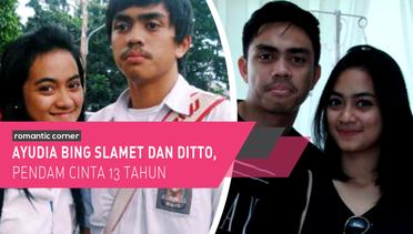 Ayudia Bing Slamet dan Ditto, Pendam Cinta 13 Tahun