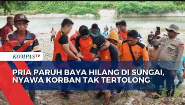 Pria Paruh Baya Hilang Di Sungai, Nyawa Korban Tak Tertolong