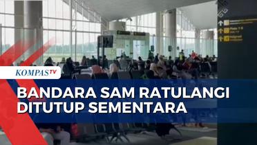 Imbas Erupsi Gunung Ruang, Bandara Sam Ratulangi Manado Ditutup Sementara