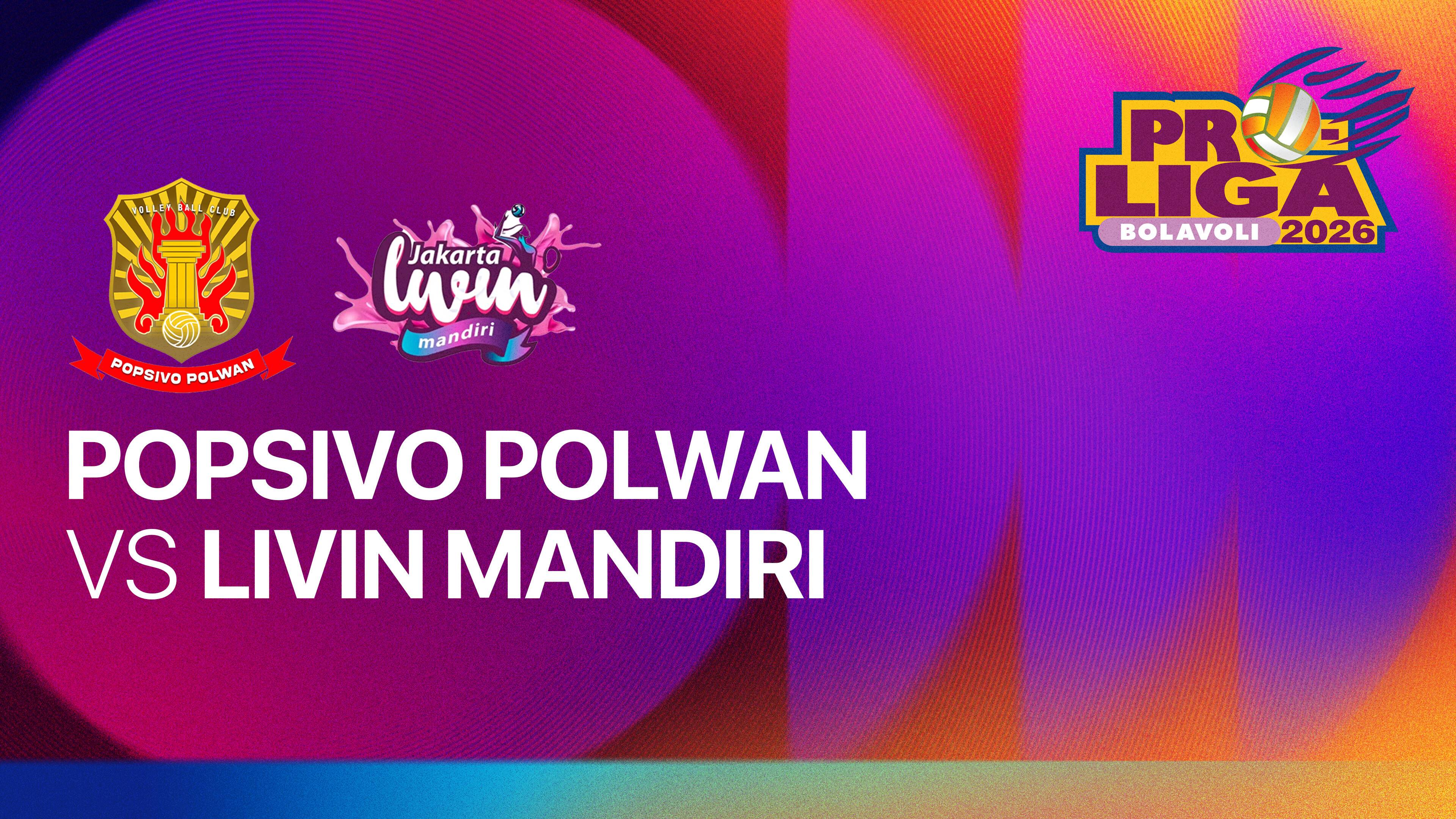 Popsivo Polwan vs Jakarta Livin Mandiri