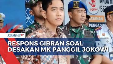 Desakan MK Panggil Presiden Jokowi, Gibran: Monggo, Besok kan Menteri-Menteri Hadir!
