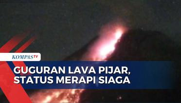 Gunung Merapi Luncurkan Guguran Lava Pijar Sebanyak 43 Kali, Status Siaga!