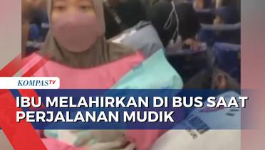 Suasana Haru, Ibu Melahirkan di Bus saat Perjalanan Mudik