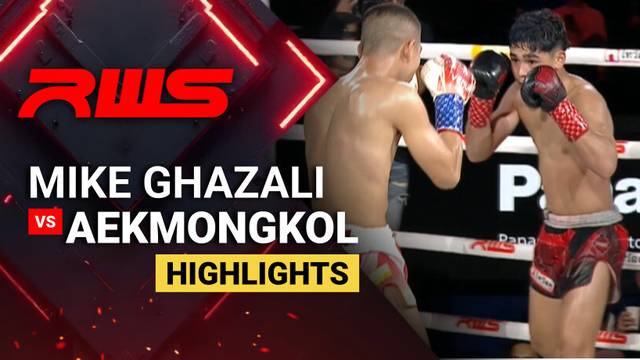 Mike Ghazali vs Aekmongkol - Highlight | RWS Muay Thai 2026