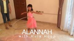 Alannah with hula hoop