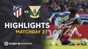 Match Highlight | Atletico Madrid 0 vs 0 Leganes | LaLiga Santander 2020