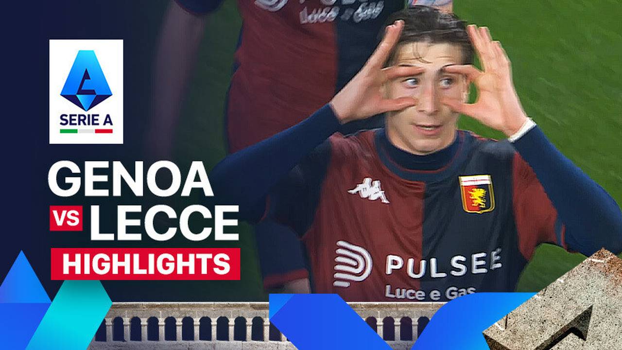 Genoa vs Lecce - Highlights | Serie A 2024/25