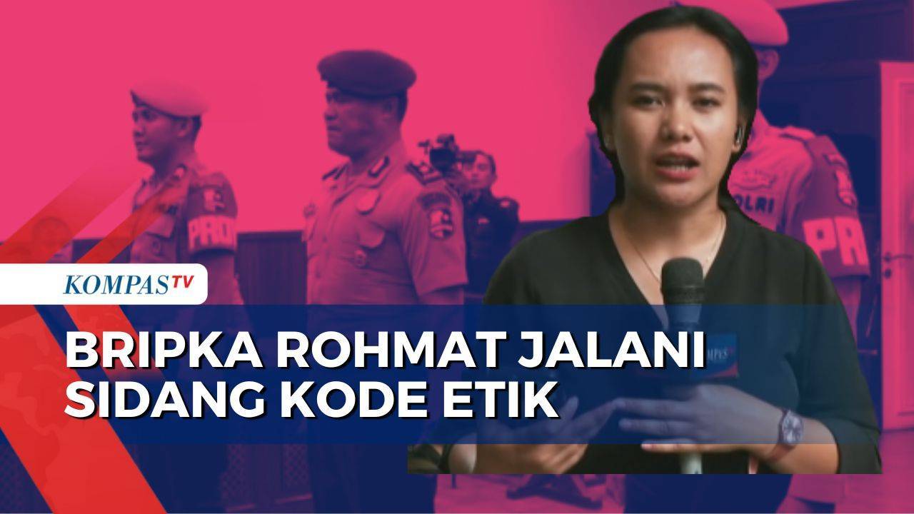 Sidang Etik Anggota Brimob Bripka Rohmat yang Tabrak Ojol Affan ...