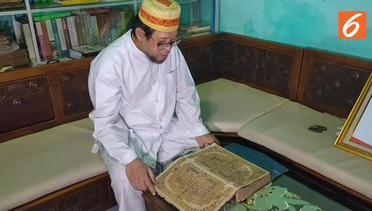 Melestarikan Alquran Tinta Emas Peninggalan Kesultanan Palembang Darussalam