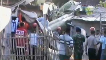 VIDEO: Helikopter Jatuh di Sleman, Warga Sempat Kira Gempa Bumi