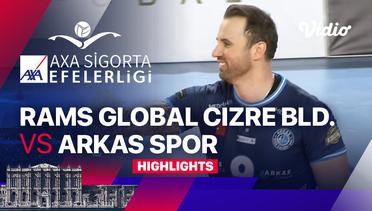 Rams Global Cizre Bld. vs Arkas Spor - Highlights | Men's Turkish League 2023/24