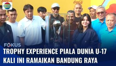 Trophy Experience Piala Dunia U-17 Menyapa Bandung Raya, Warga Rela Antre untuk Berfoto | Fokus