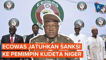 ECOWAS Sepakat Jatuhi Sanksi ke Militer Niger yang Lakukan Kudeta