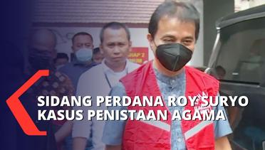 Roy Suryo Jalani Sidang Perdana Kasus Penistaan Agama Secara Daring!