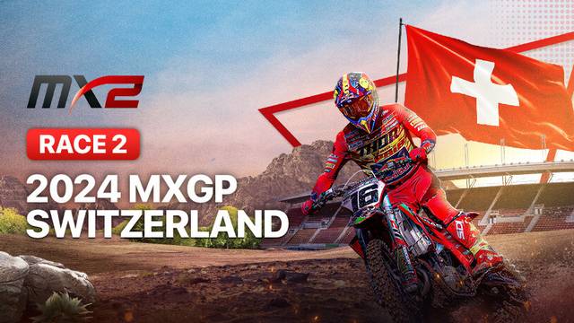 MX2 Race 2 - 2024 MXGP of Switzerland - Full Race | MXGP 2024