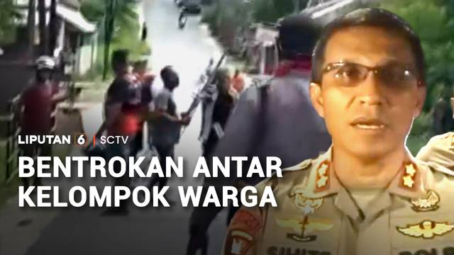 Dua Kelompok Warga di Maluku Saling Serang | Liputan 6